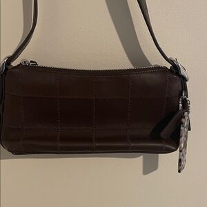 Chic Dark Brown Shoulder Bag